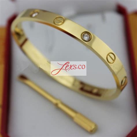 cartier love bracelet replica yellow gold|cartier love bracelet knockoff.